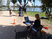 autocue on location
